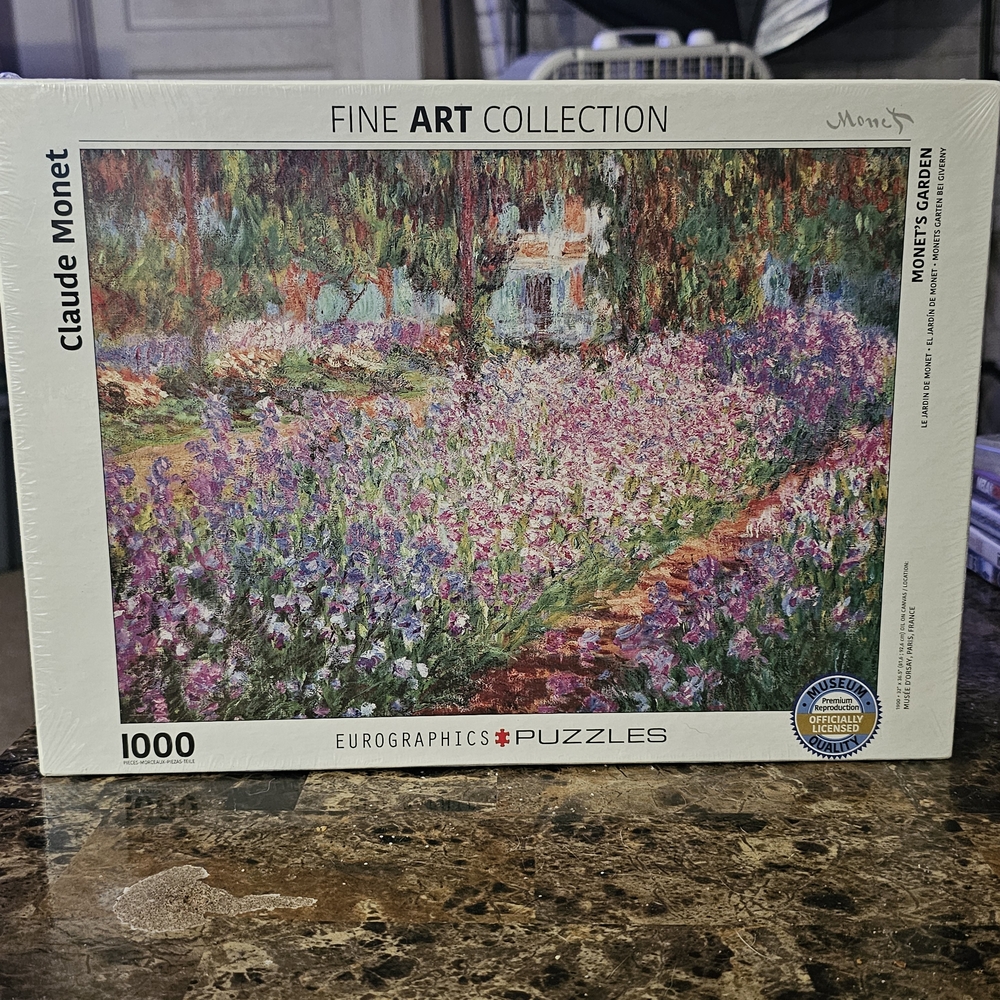 Claude Monet Fine Art Puzzle - 1000 Pieces